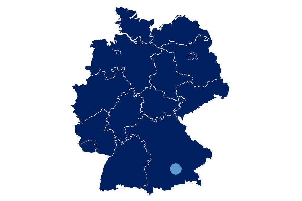 Ottobrunn Karte Mit Standortmarkierung