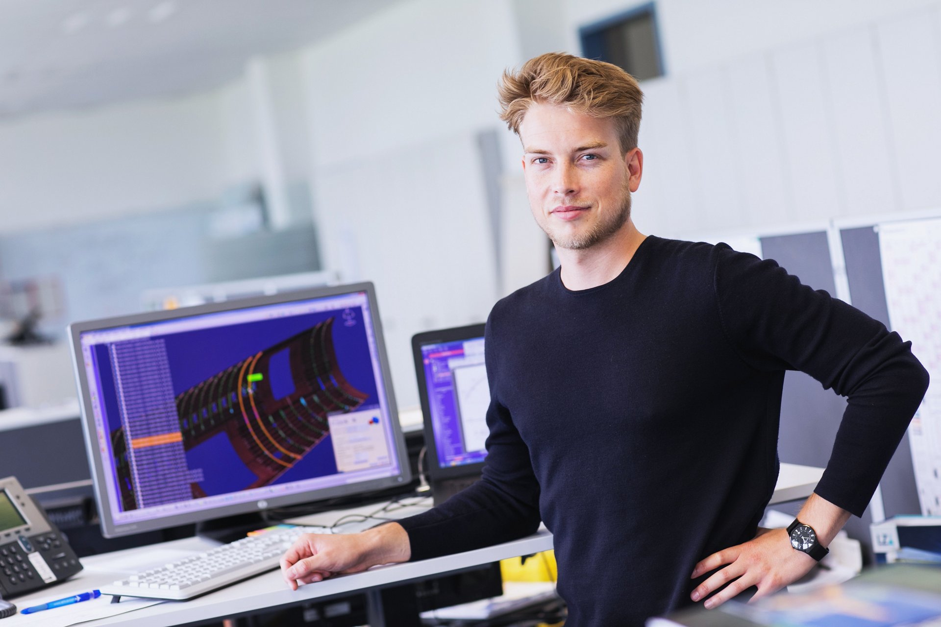 Das ist Gregor, Structure Design Engineer
