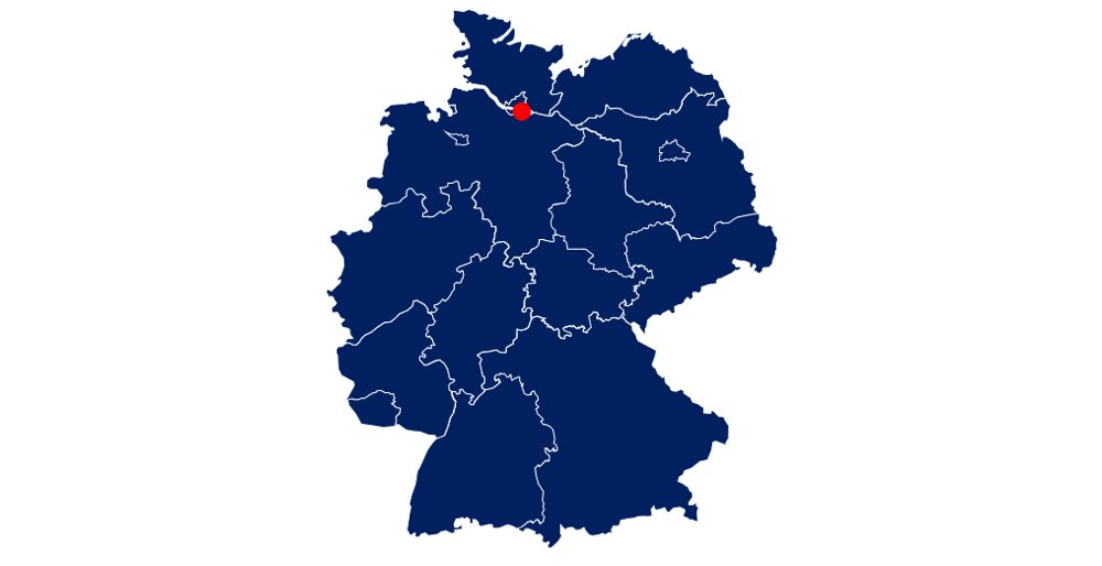 Standort Hamburg Map