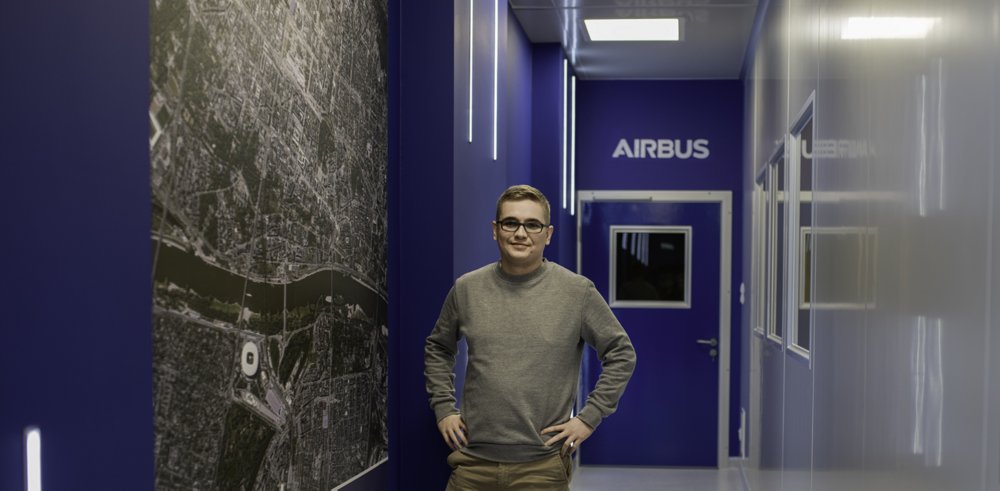 Adam at Satellite Program at Airbus Poland