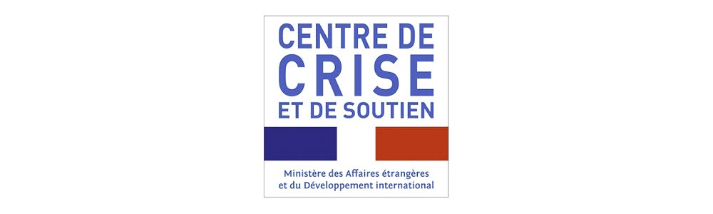 The French Crisis and Support Centre (CDCS) logo. 