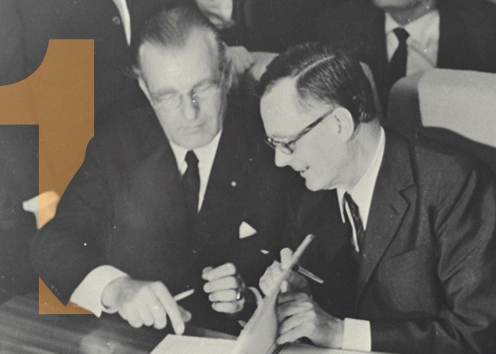 Airbus’ “Pioneering Progress” campaign celebrates 50 years since the milestone agreement launching the company’s A300 aircraft programme – which was signed at the 1969 Paris Air Show 
