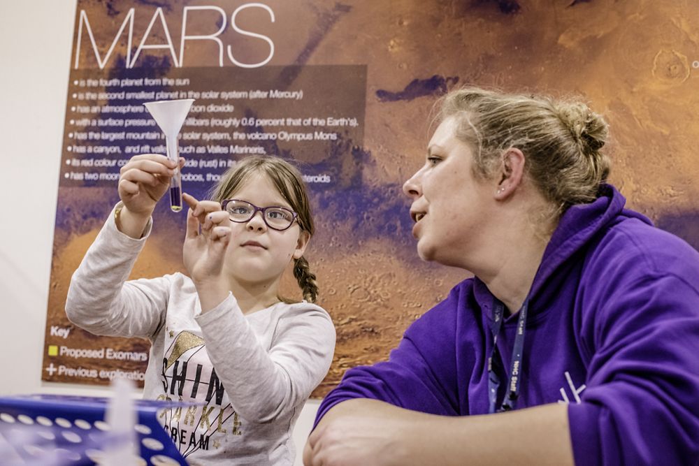 Airbus 50 Stevanage Space Mars Children
