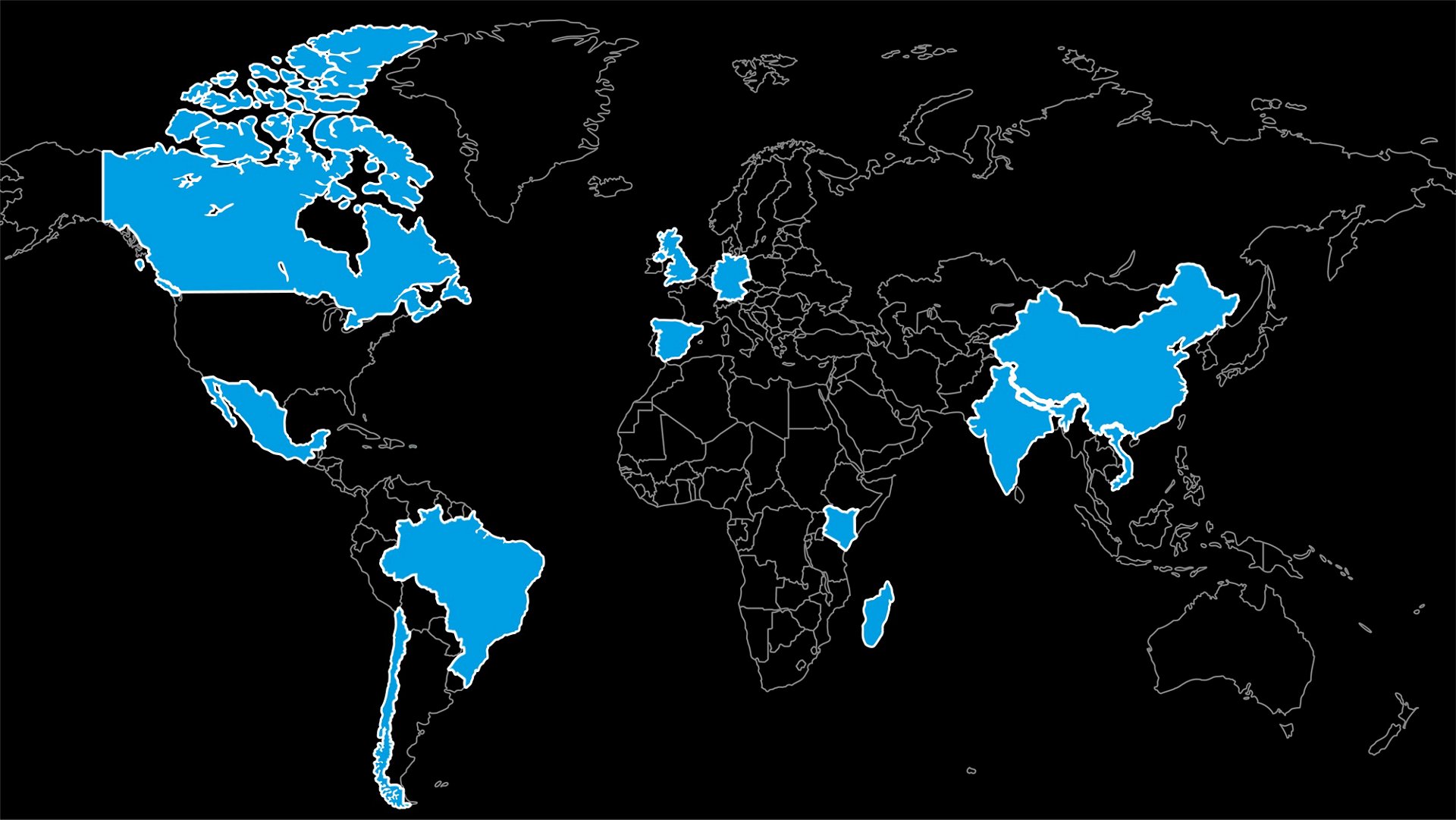 Airbus 50 Day 12 World Map