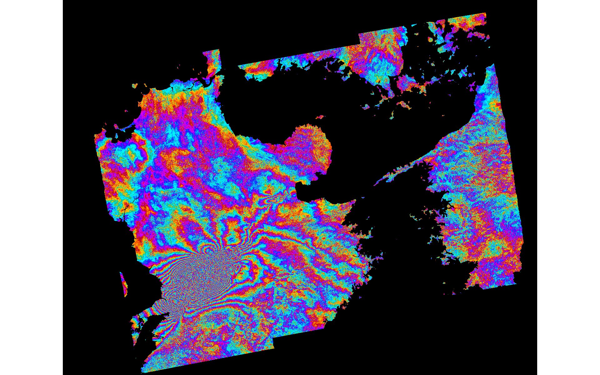 The Sentinel-1 radar satellites track the movement of the Earth by measuring changes to its gravitational field.