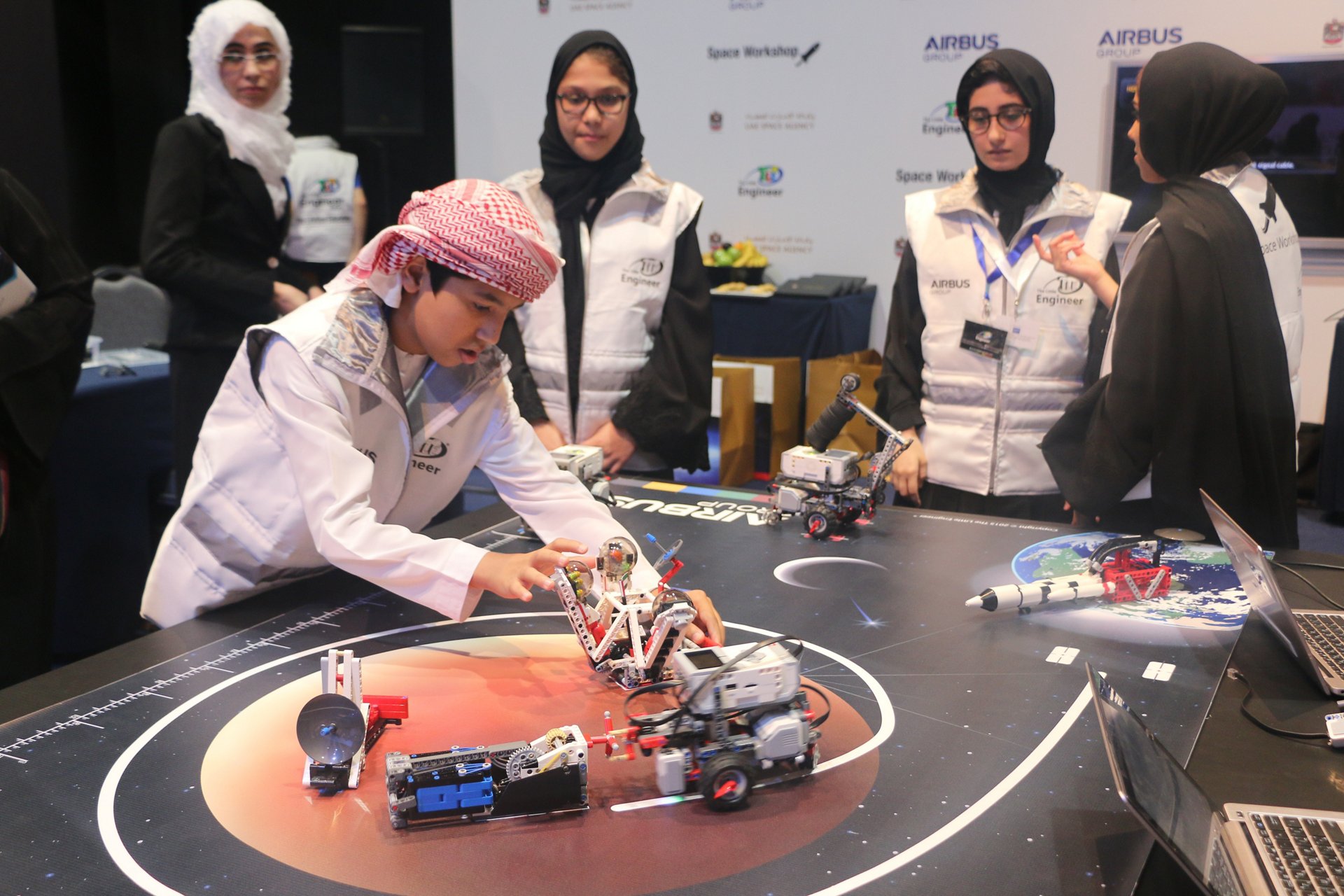 2016 Official launch ceremony of the UAE Space Agency in Abu Dhabi.