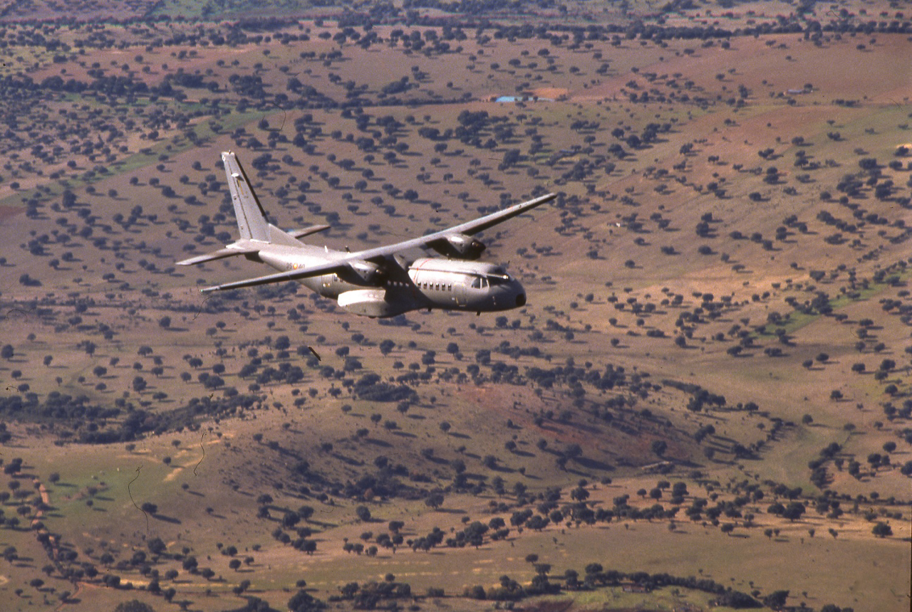 The Airbus C295 tactical transport aircraft made its first flight 1998.  