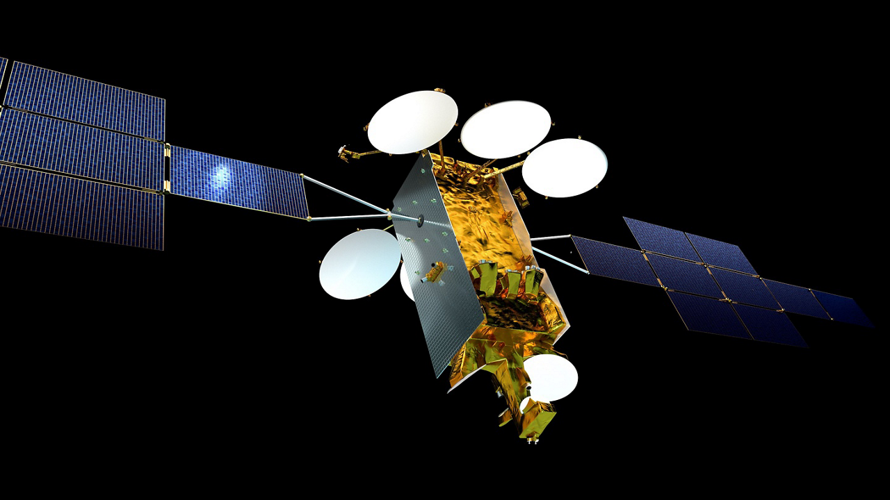 A representation of the Eurostar NEO satellite platform.