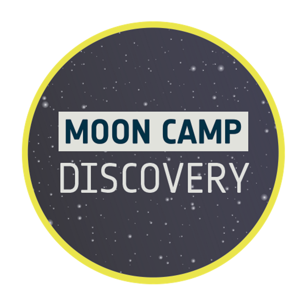 Logo for the Airbus Foundation-supported Moon Camp Challenge’s beginner level.