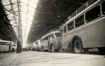 6 Chaîne Assemblage Carrosserie Autobus 1945