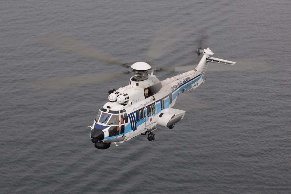 Helicopters Japanese Coast Guard