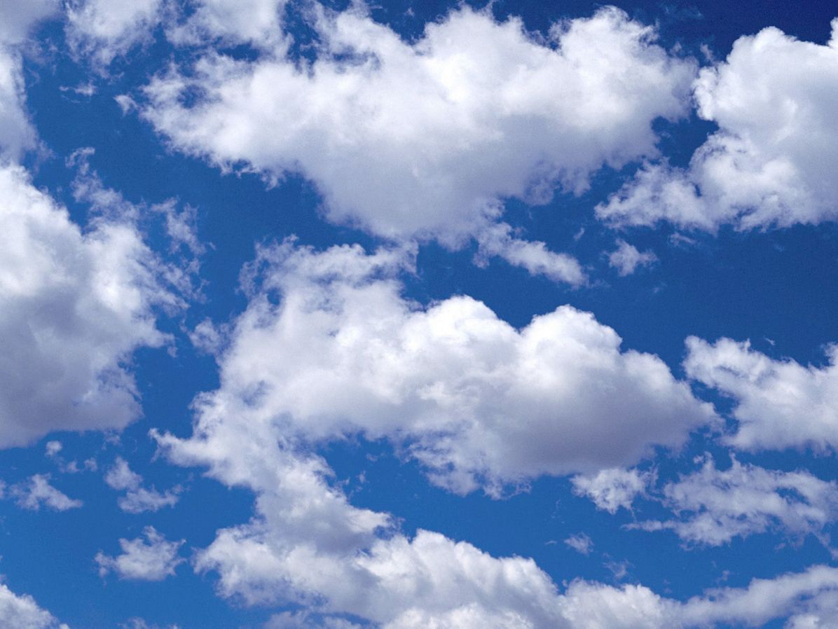 Original Size Clouds Scattered