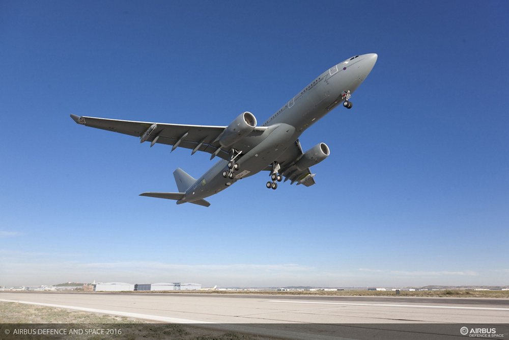 First Flight A330 MRTT Royal Air Force