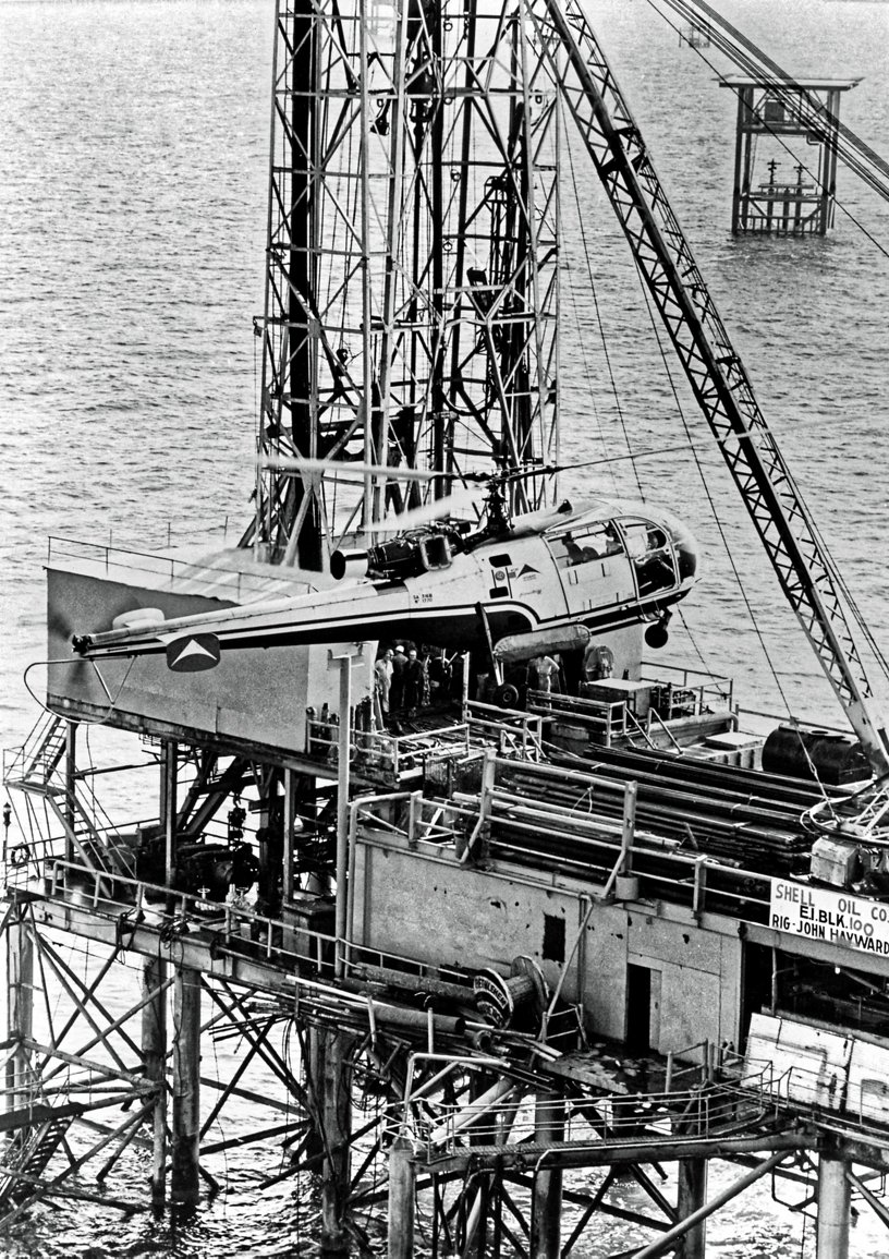 Alouette III in the Gulf of Mexico