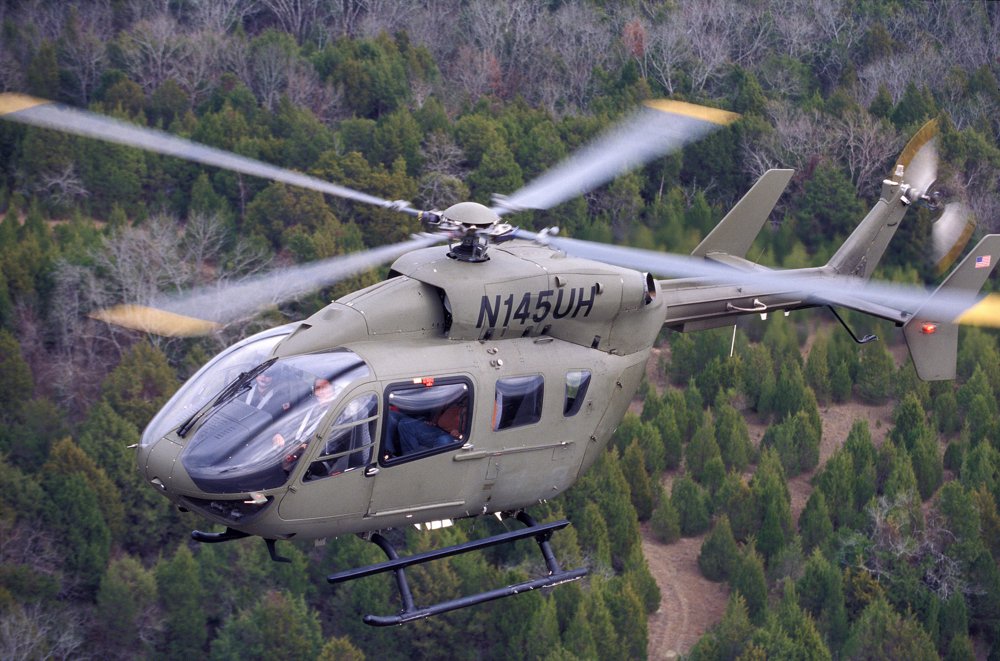 The UH-72A Lakota light utility helicopters acquired by the U.S. Army are based on Airbus' H145 multi-mission helicopter.  