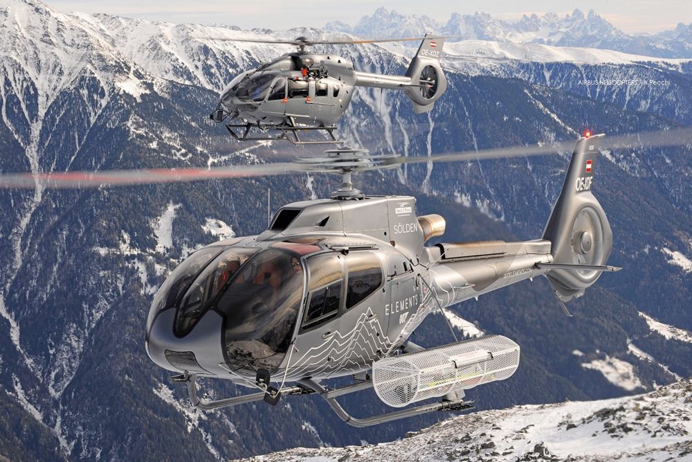 Heli-Austria recently sent two H125s and one H130 to Iceland for heliskiing and sightseeing tours.