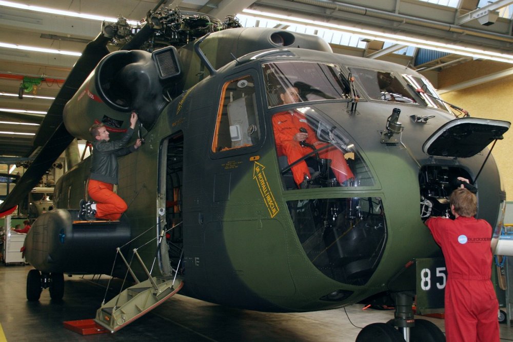 Rotorcraft maintenance is performed for the German Armed Forces at Airbus Helicopters’ Military Support Center, located in Donauwörth, Germany.