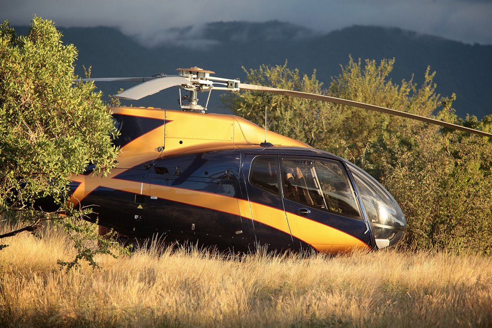 Airbus set a new benchmark with the H130, whose open cabin design and more than 65 square feet of glass affords a 180-degree sweeping view.