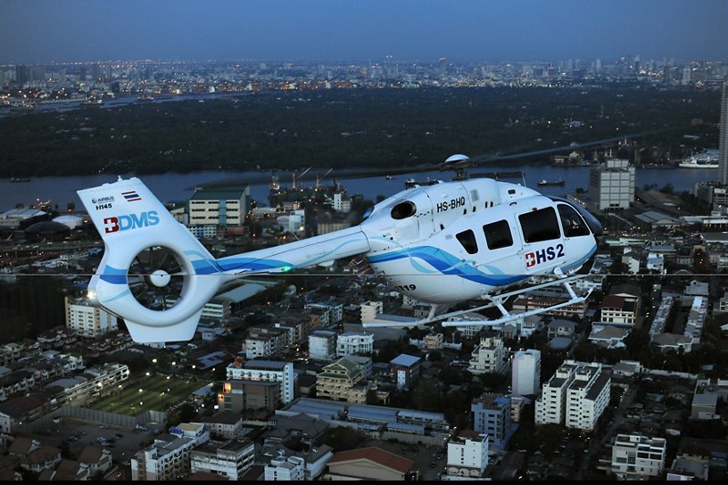 H145 Bangkok Helicopter Services EMS 2017