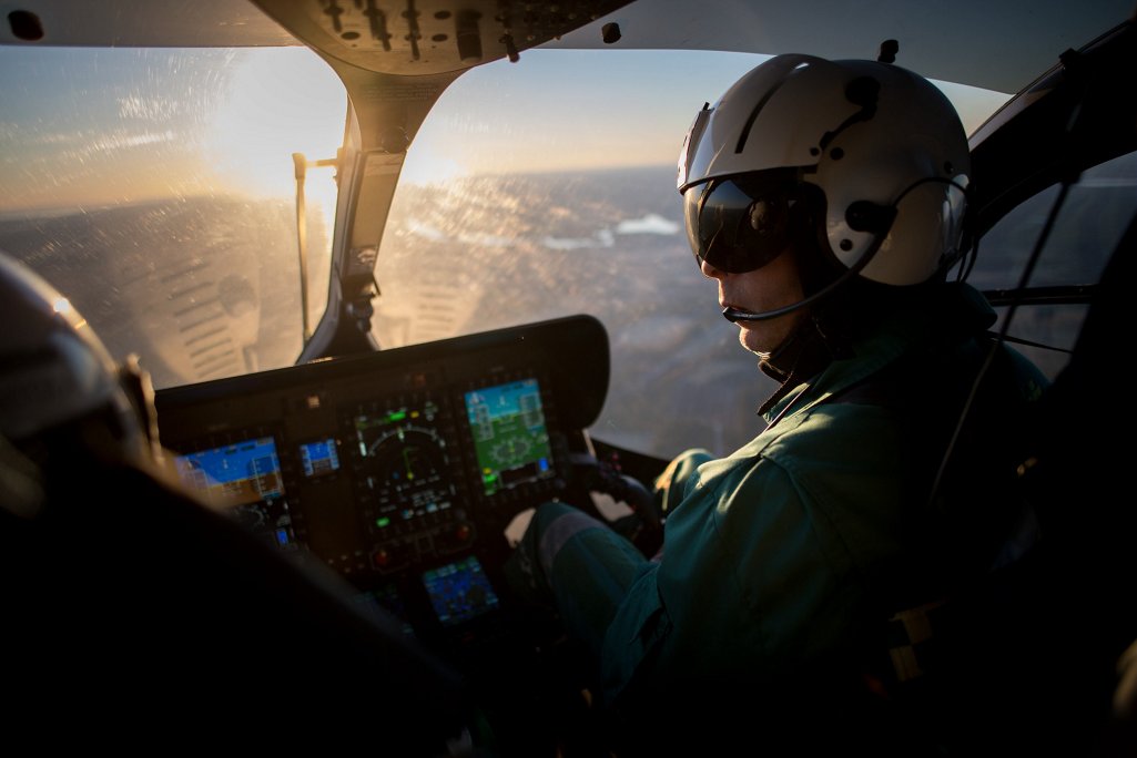 FINHEMS on an EMS mission with the H145