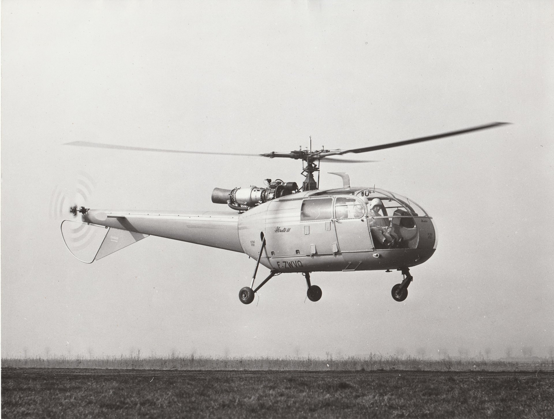The Alouette III SA3160, flown by Jean Boulet and Robert Malus, completed its maiden flight in Bourget on 28 February 1959. 