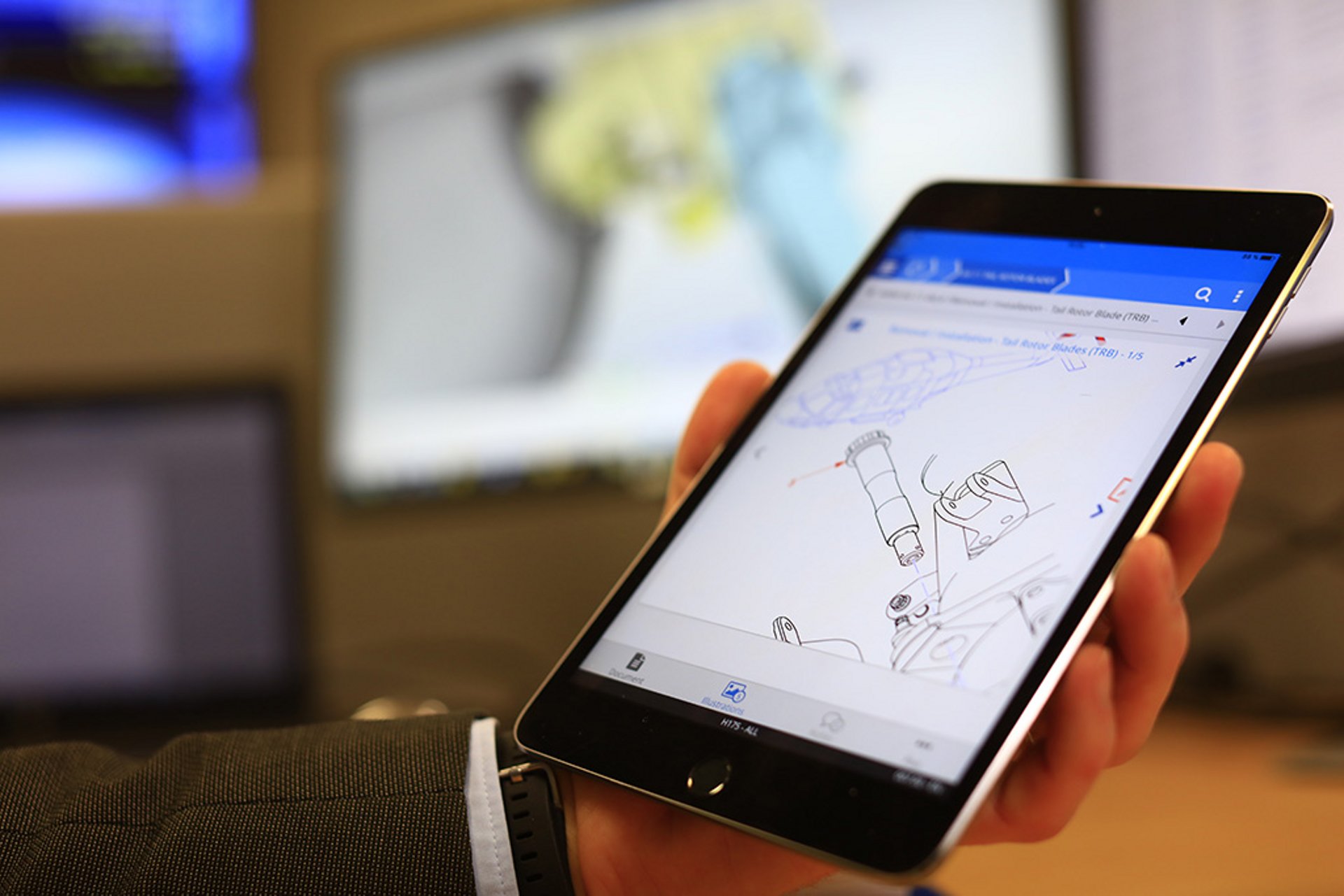 eTechPub App on a mobile device