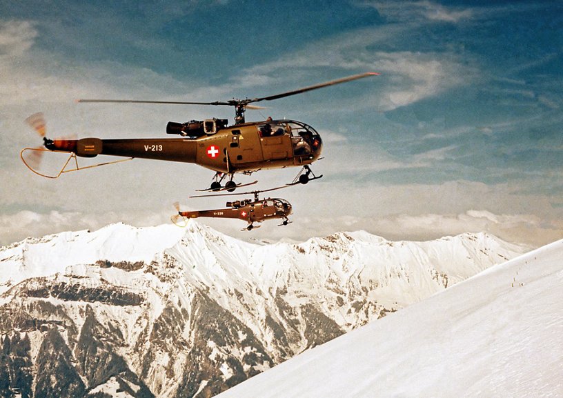 Alouette III for the Swiss Air Force