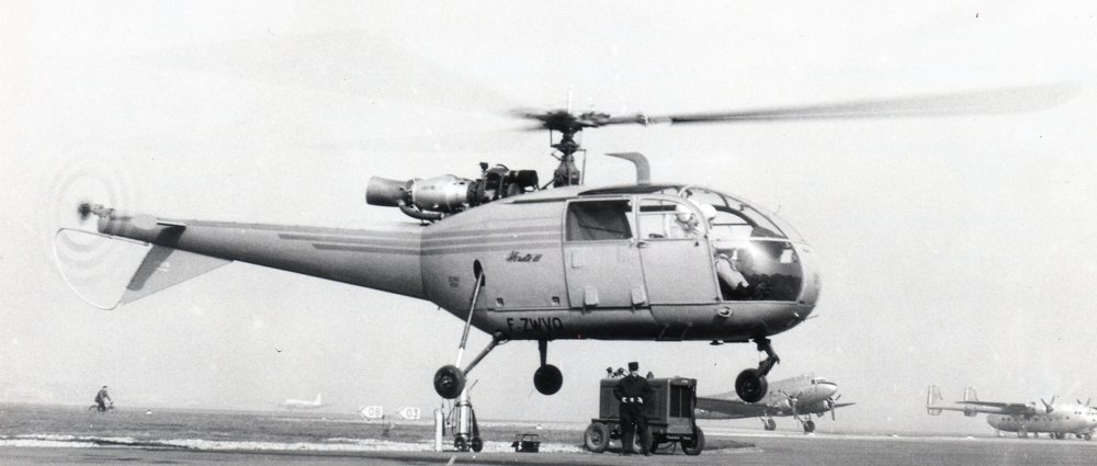 The SA3160 “Alouette III” helicopter performed its maiden flight in 1959.   
