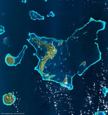 Fidji Spot 7卫星图像