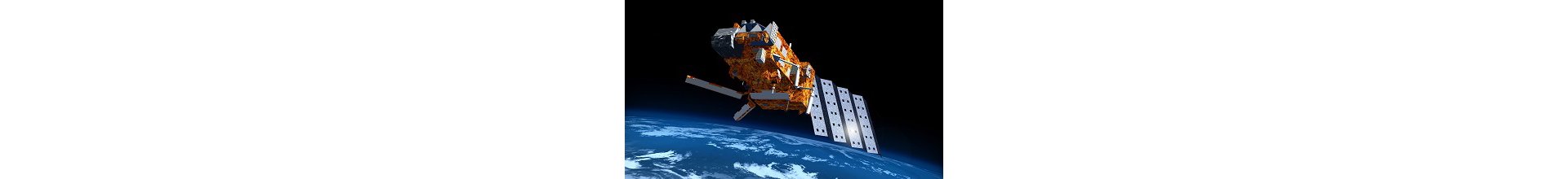A representation of the Airbus-produced Metop-A meteorological satellite, which was launched in 2006.  