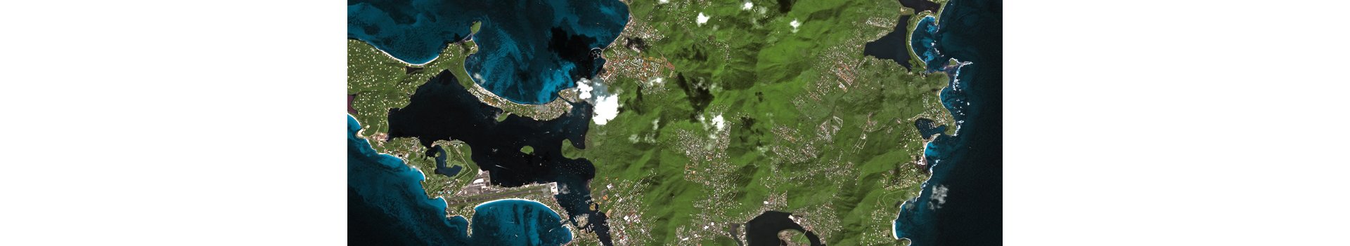 An example of Earth observation imagery from the Airbus-developed New AstroSat Optical Modular Instrument (NAOMI), which was included on the PerúSAT-1 satellite.