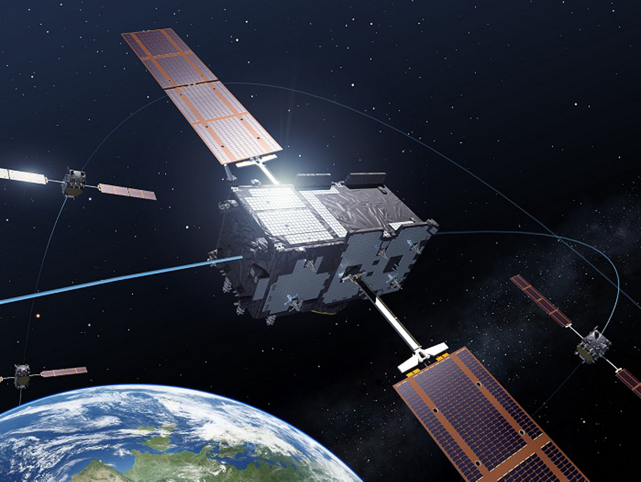 Satellite Navigation Space Airbus