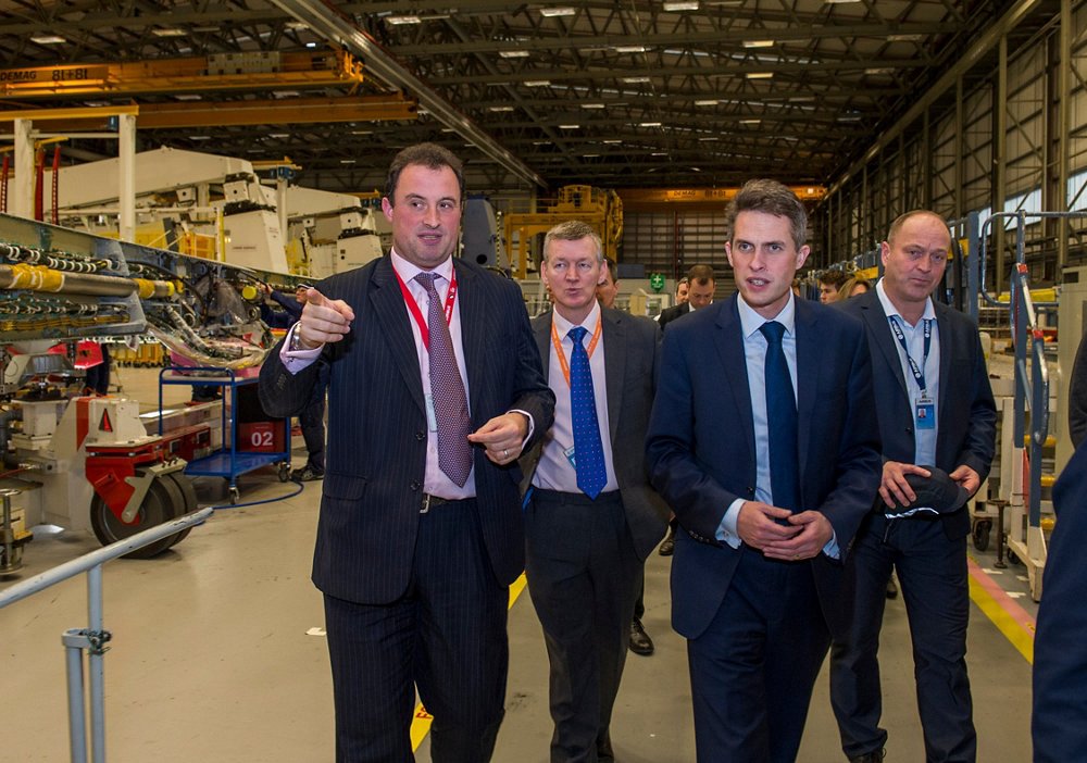 Visit of Gavin Williamson 7th Feb 2019