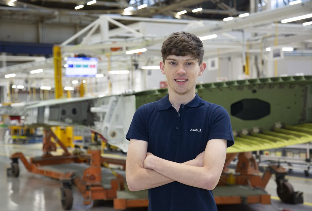 Airbus apprentice Joe Smith