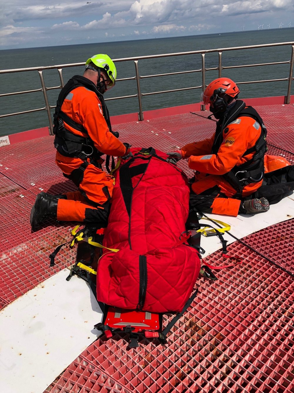WIKING Helikopter Service’s rotorcraft enable this operator to transport urgently needed materials – such as disinfectants, spare parts and even technicians – to supply platforms and offshore wind turbines.