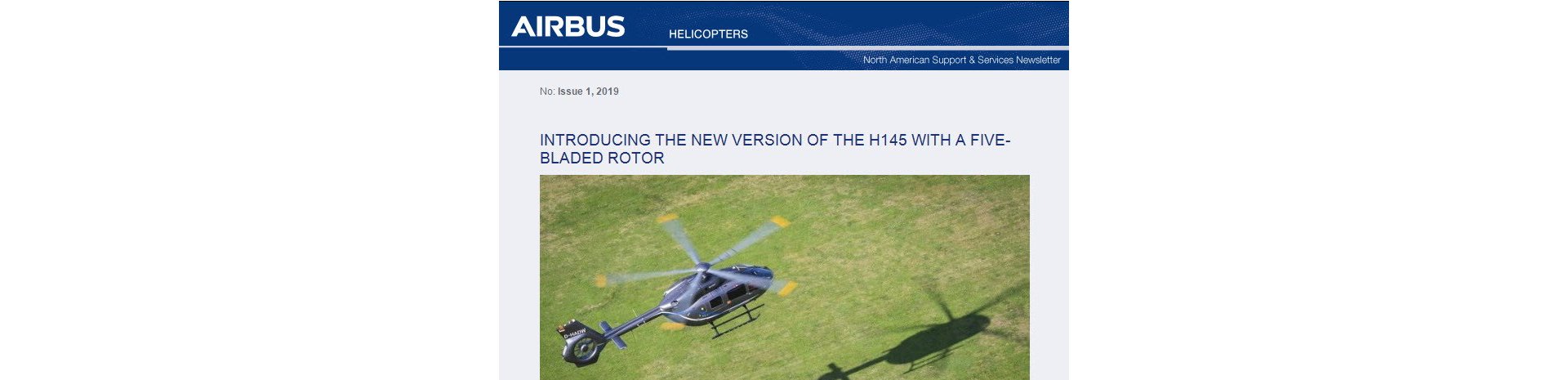 Customer Support Newsletter 1 2019