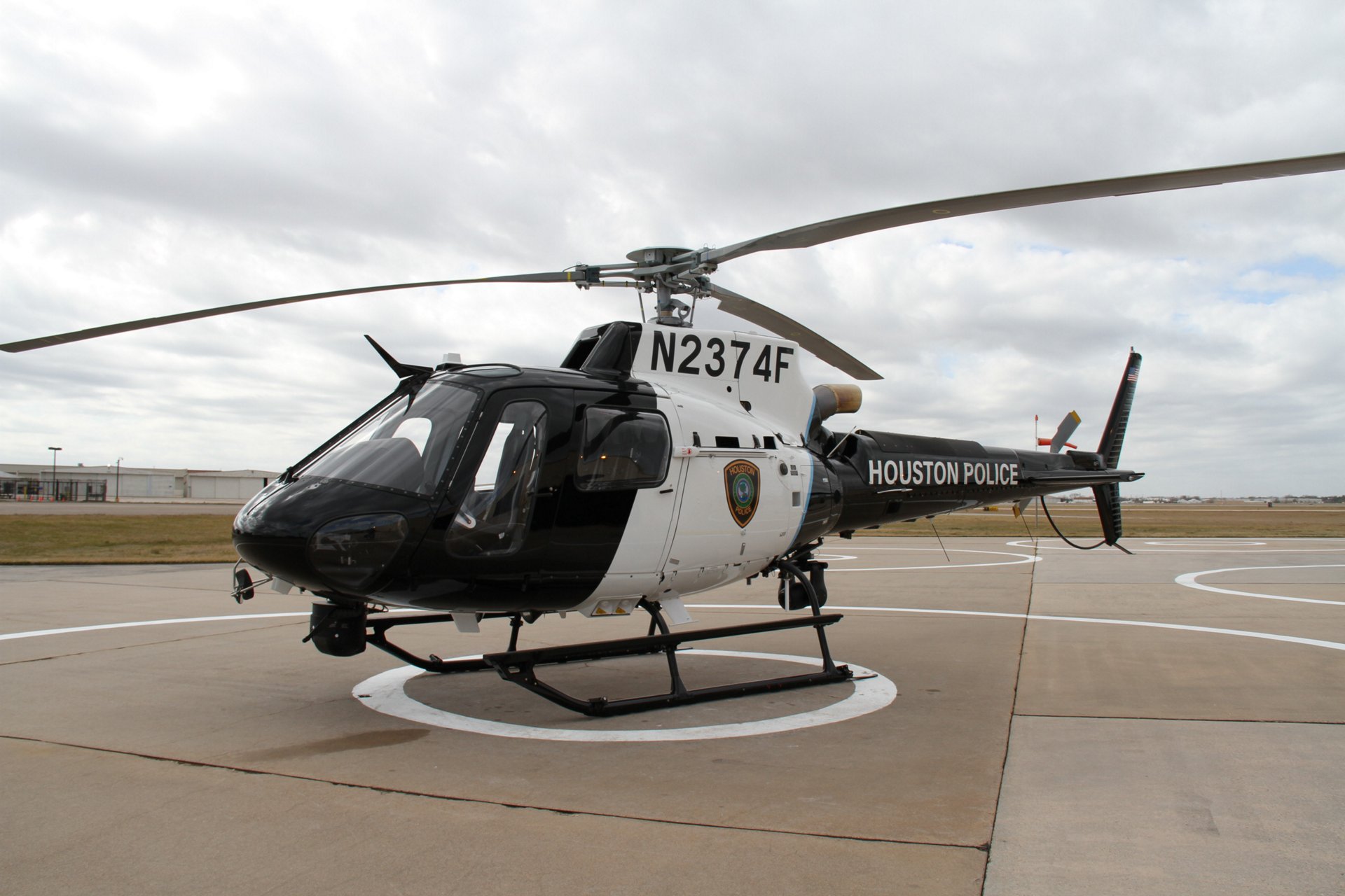 Houston PD's new Airbus H125
© Houston Police Department