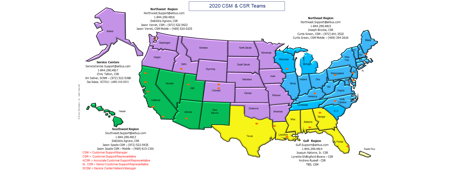 2020 CSM Map