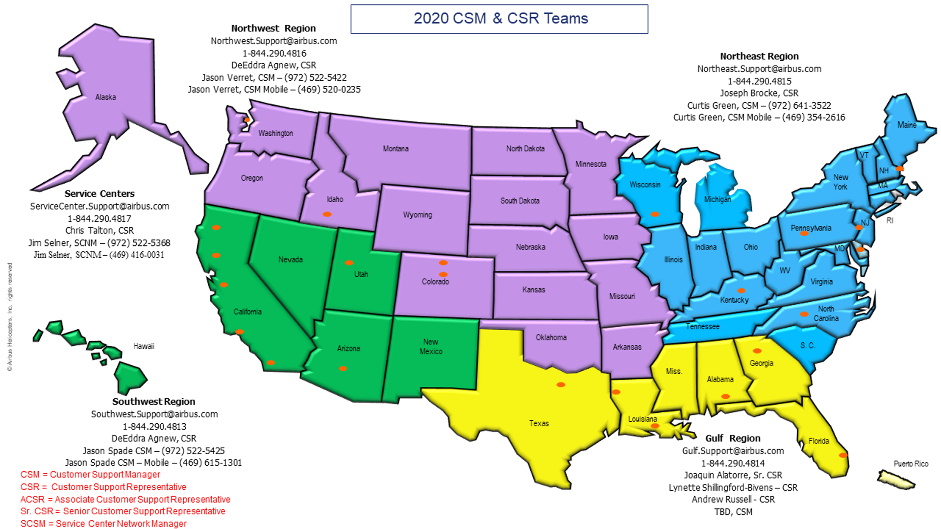 2020 CSM Map