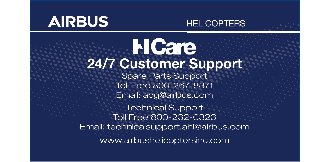 Customer Support Card - Front and Back