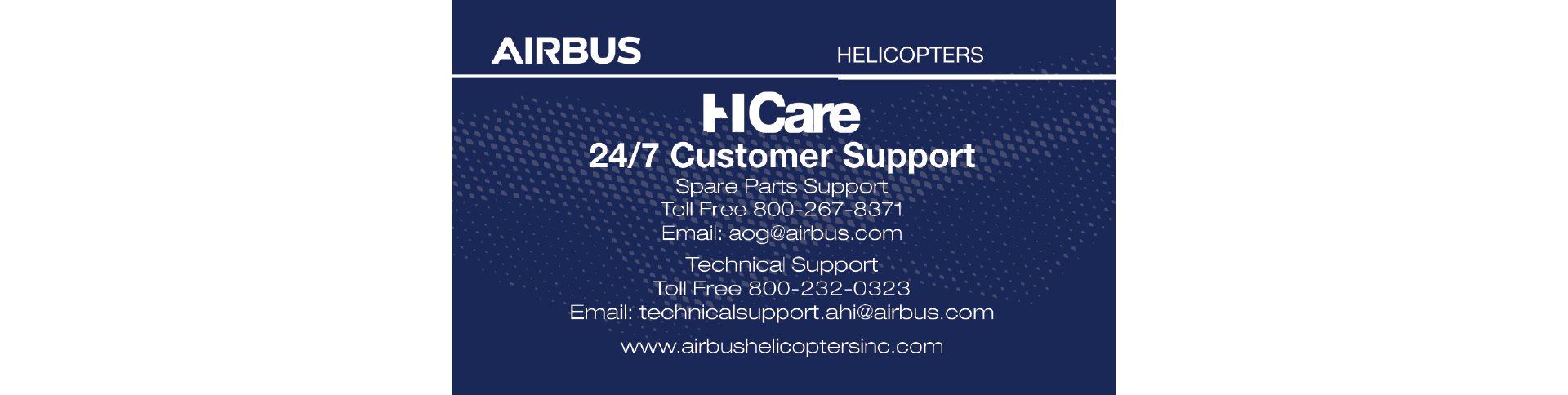 Customer Support Card