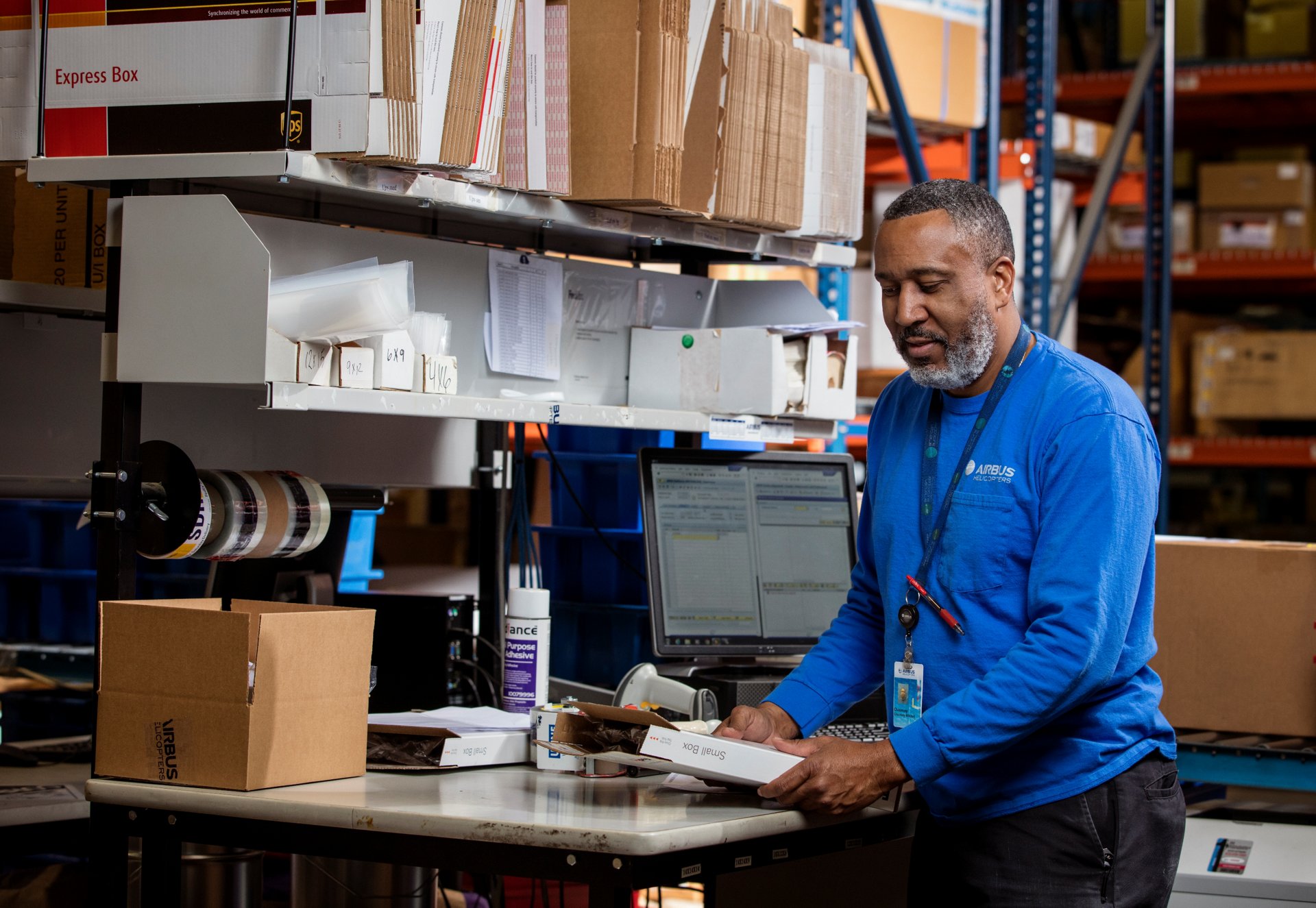 Chauncey Mitchell,  Airbus Helicopters Inc. DFW Logistics Center