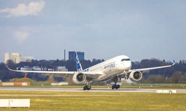 乐动体育app靠谱吗空中客车A350-1000在汉堡-口罩卸载