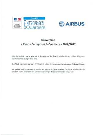 Charte Entreprises and Quartiers