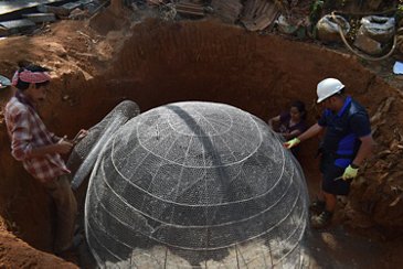 Biogas Plant Being Installed In The Nilgiris