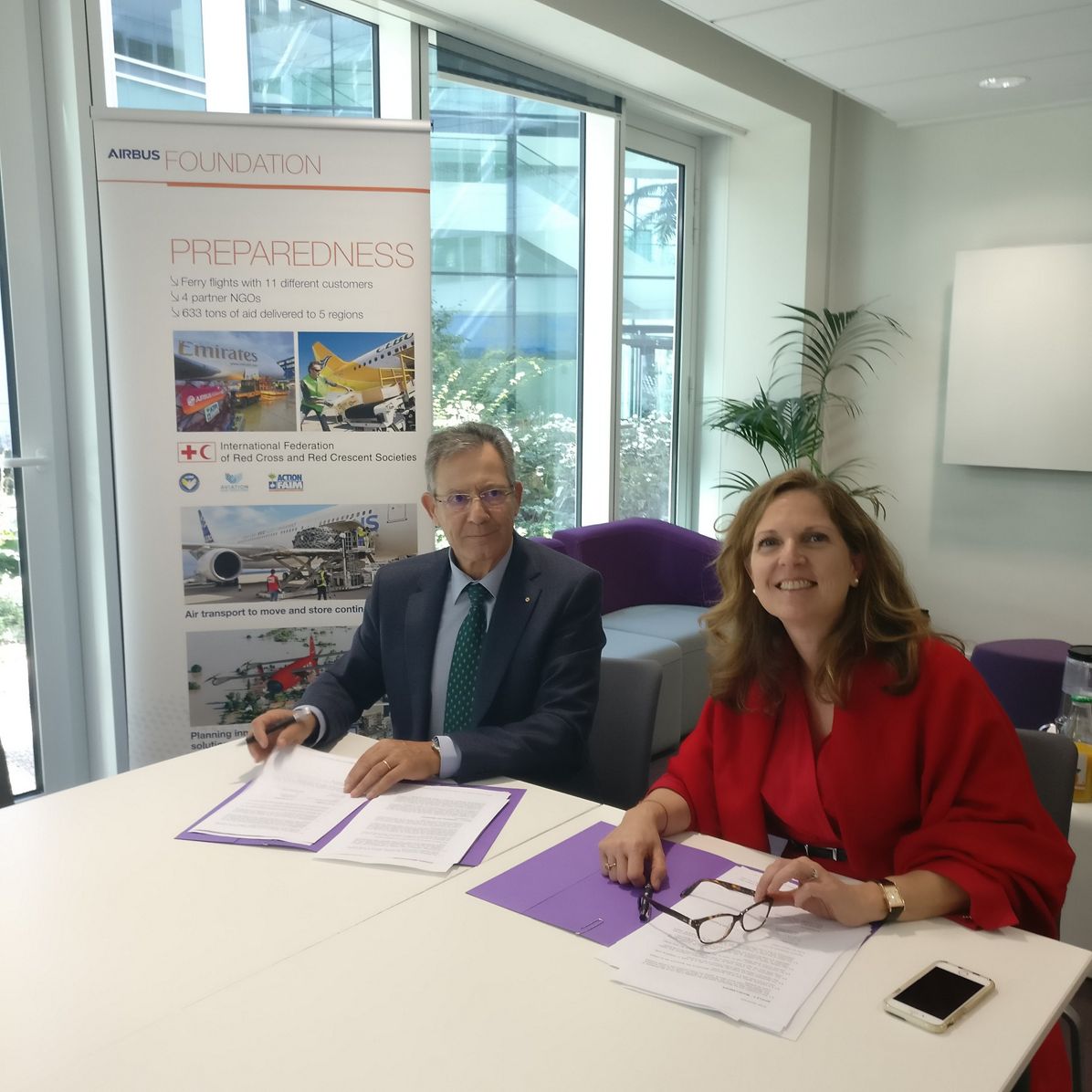 Airbus Foundation and Spanish Red Cross sign cooperation agreement