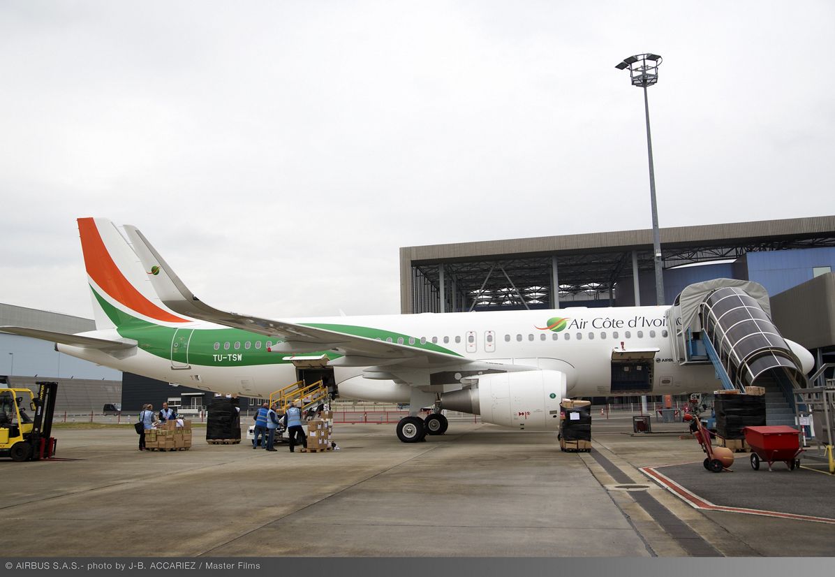 Airbus Foundation And Air Cote D'Ivoire Ferry Flight