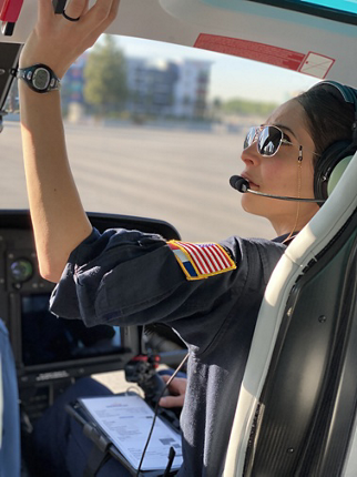 Esther Beckett is originally from France but throughout her flying career, she has flown over many different continents and trained students from all over the world.