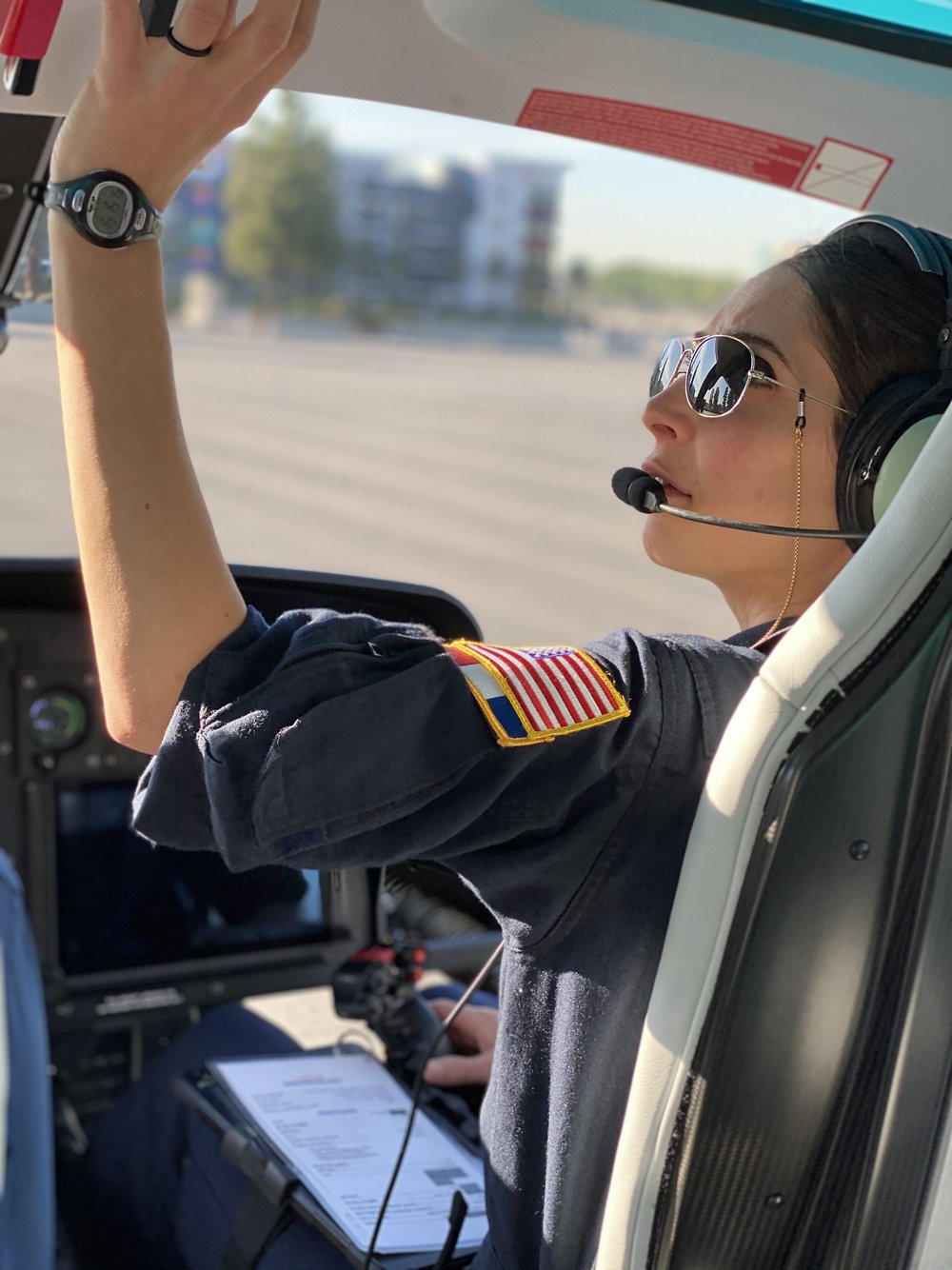 Esther Beckett is originally from France but throughout her flying career, she has flown over many different continents and trained students from all over the world.