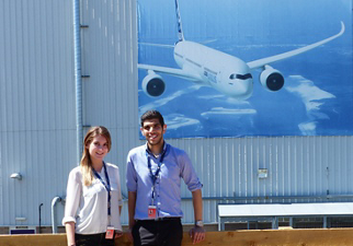 Samantha Achard joined Airbus Commercial Aircraft on an internship in 2014, before commencing the Airbus Defence and Space UK Graduate Programme in 2017.  She is now working in Business Strategy.